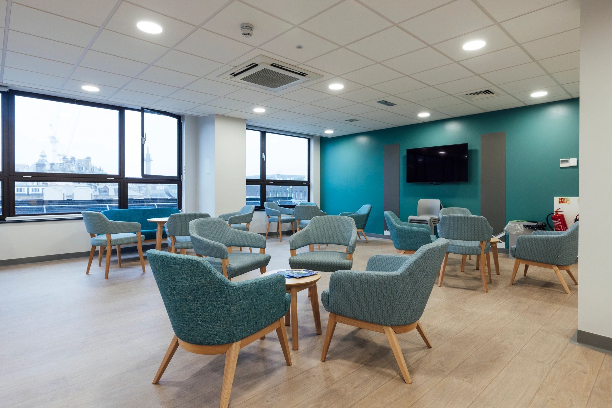 Clinic waiting room